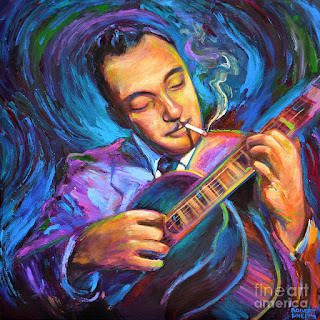 Django Reinhardt por Robert Phelps