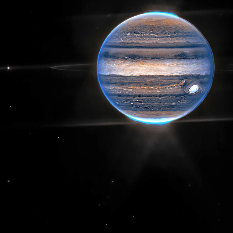 Auroras de Júpiter em detalhes impressionantes