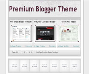 Free Premium Blogger Theme