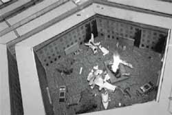 9/11 drill for simulated plane crash 5min before pentagon attack