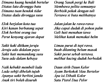 50+ Wulan Allathanshiida Pantun Pantun - Kata Bijak Amp 