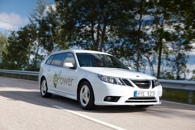 First electric Saab: 9-3 ePower