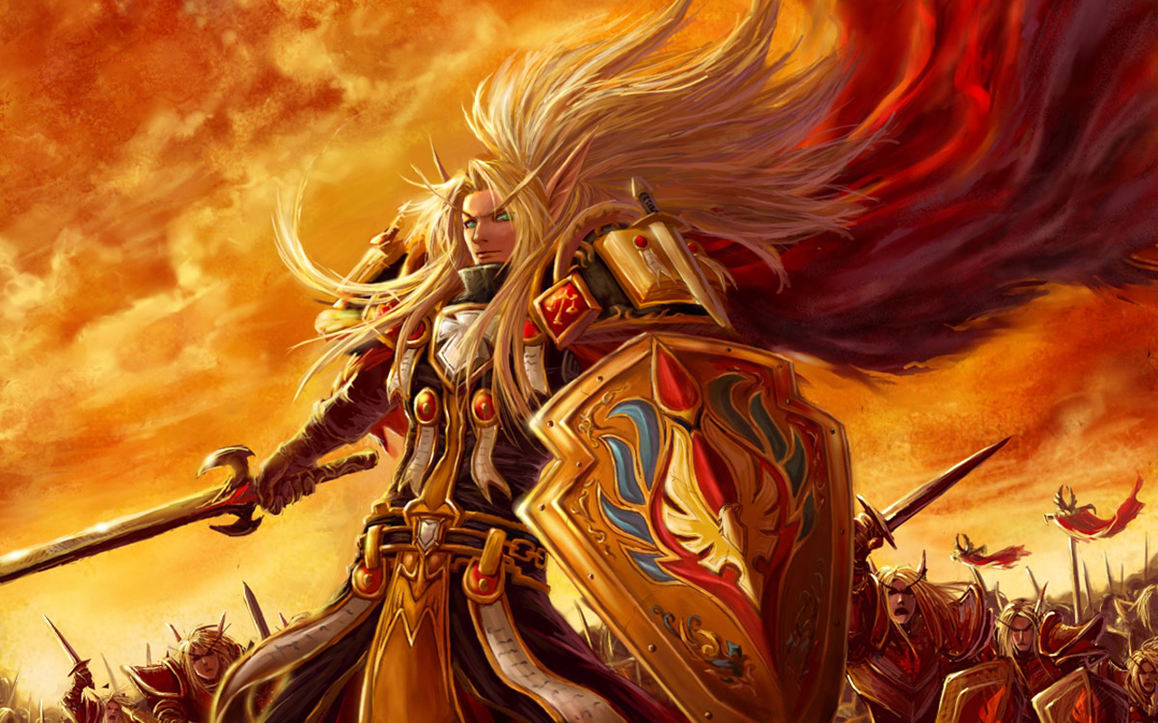 World of Warcraft Blood Elf Paladin