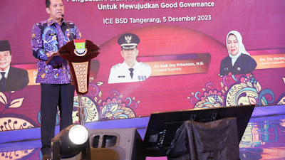 Pj Bupati Tangerang Buka Rakor Pengawasan Internal Daerah