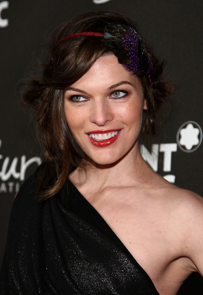 milla jovovich hairstyles