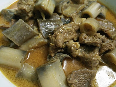 GULAI DAGING BATANG PISANG NOXXA  AHLI Resepi