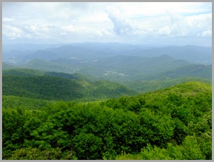 Brasstown Mountain View
