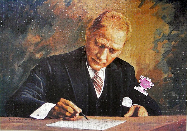 Atatürk Çankaya Köşkünde puzzle