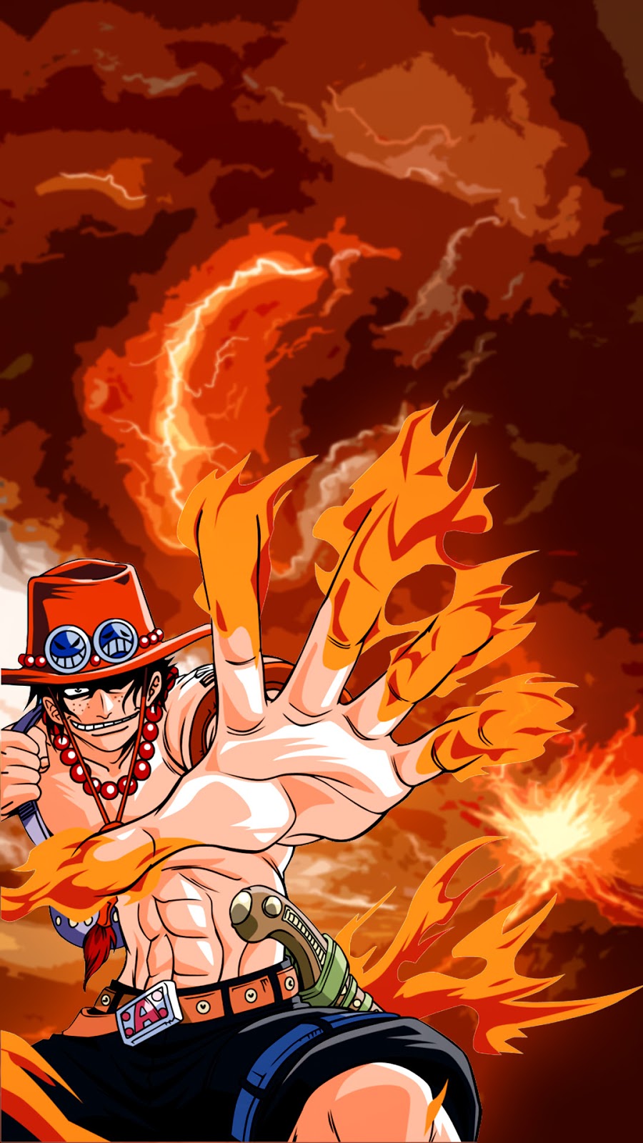 Download Gambar Kartun One Piece Ace Cikimmcom