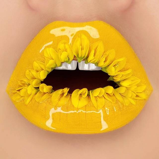Stunning 3D Lipstick art  by Ukrainian Makeup Artist Tutushka