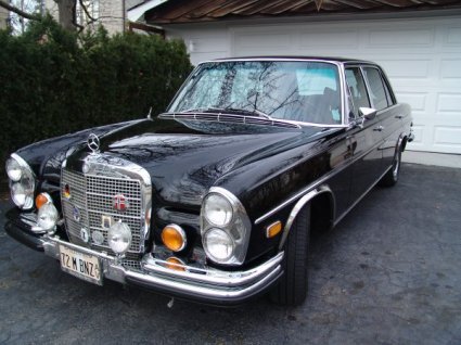 antique mercedes