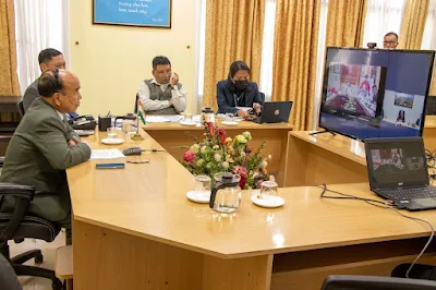 Union Minister for Development of North-East Region (DoNER) G Kishan Reddy interacted with the Chief Ministers of Assam, Arunachal Pradesh, Manipur and Mizoram, via video conferencing on Wednesday.