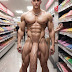 Yaoi CG/ Art 87 : AI Supermarket Exposure