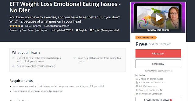 100% OFF Coupon | EFT Weight Loss - Emotional Eating Issues - No Diet | Iftikhar University
