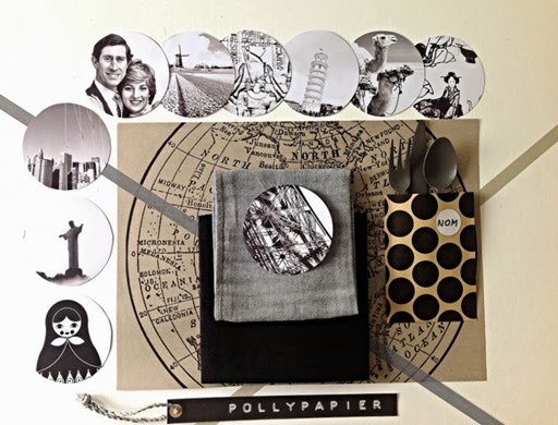 Sous-verres-Pollypapier