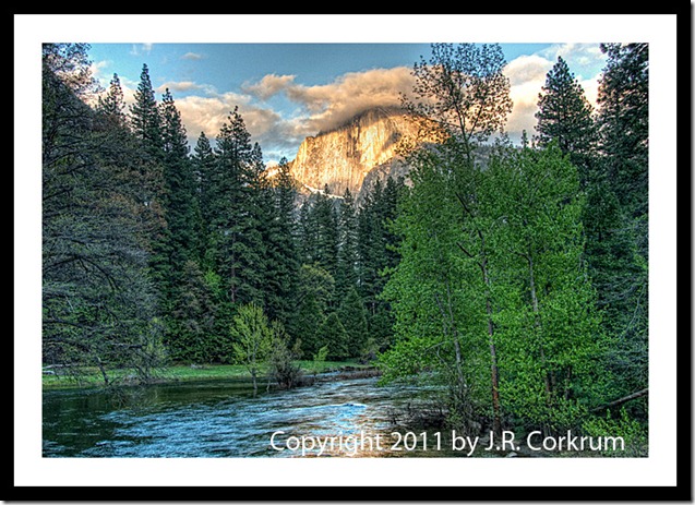 half dome HDR