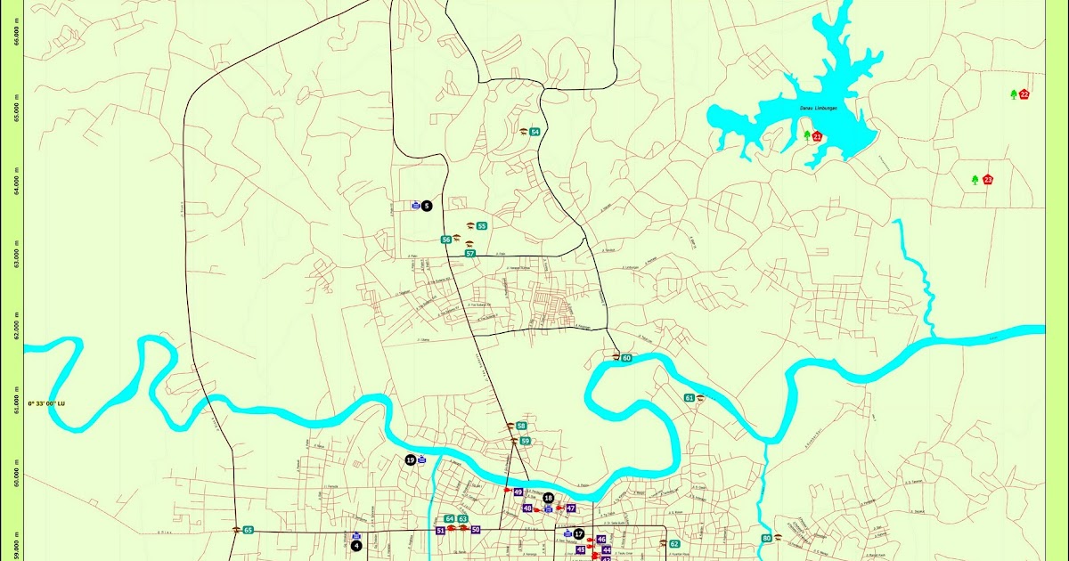 Peta Kota Peta Kota Pekanbaru
