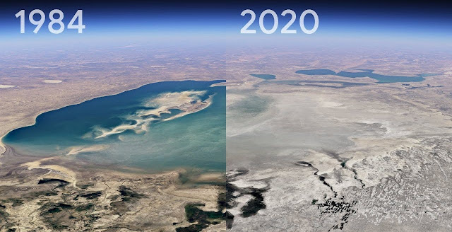 La nuova funzione Timelapse di Google Earth ci mostra gli effetti del cambiamento climatico