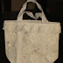 CRAFTS WITH ANASTASIA-- DECORATIVE LACE TOTE