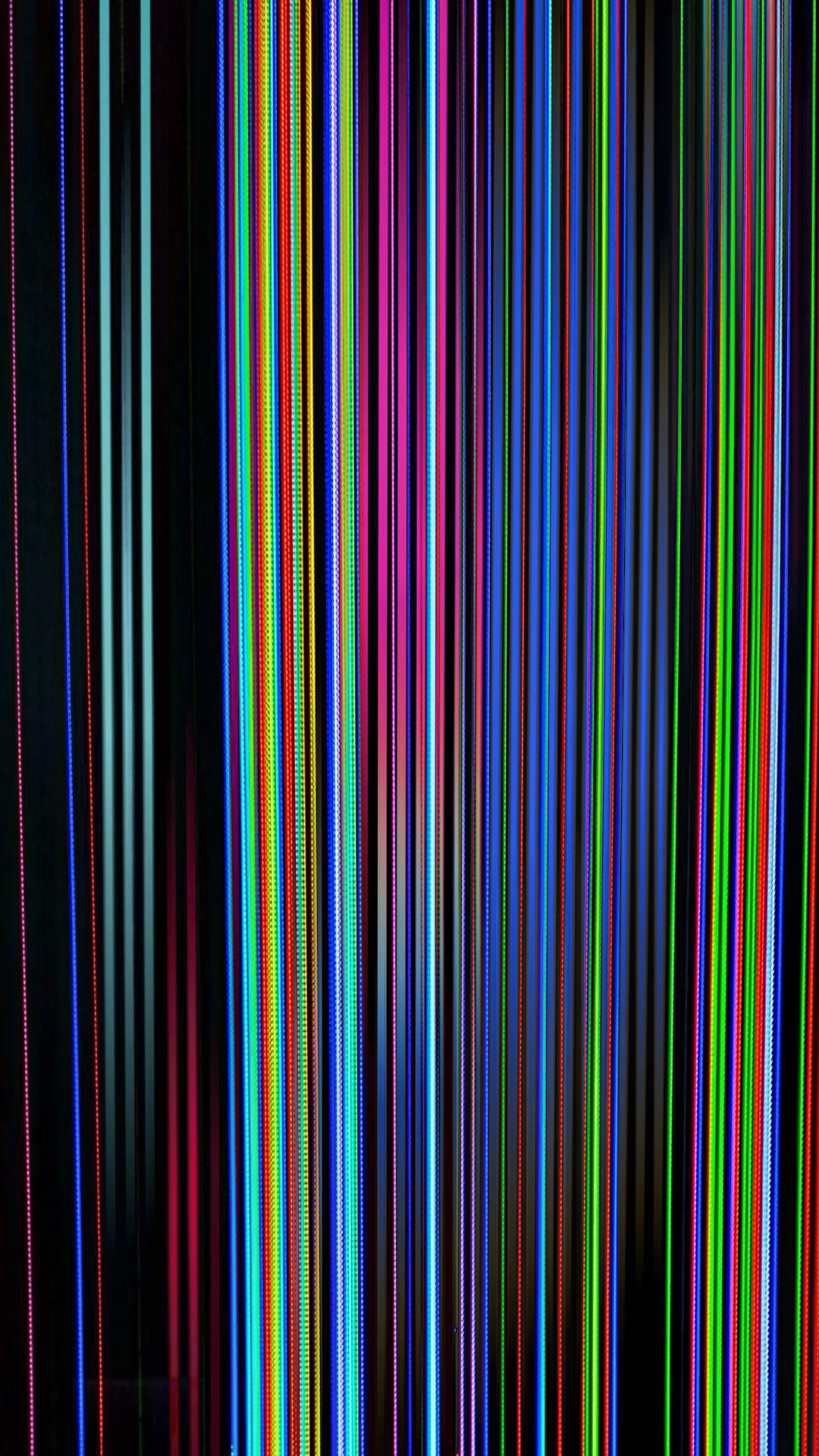 Broken Screen Vertical Lines on iPhone
