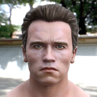 Arnold Schwarzenegger head 3D model