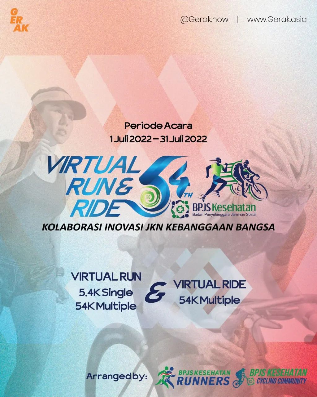 Virtual Race 54th BPJS Kesehatan • 2022