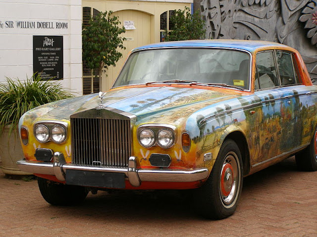 Rolls Royce Art Car by Pro Hart Left Side