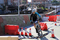 Cronoescalada ciclista de la calle Portu