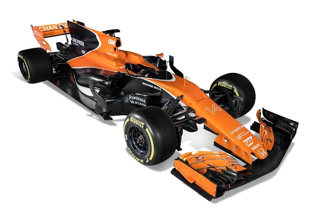 Warna mobil McLaren F1.