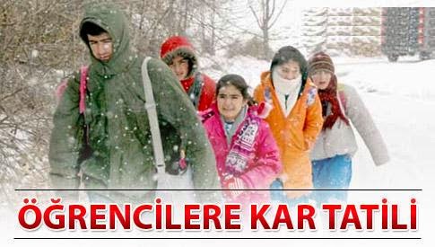 Bozkır'da Okullar Cuma Günü'de Tatil