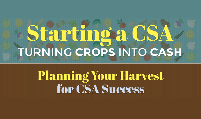 Starting a CSA Essential Information About Turning Crops Into Cash