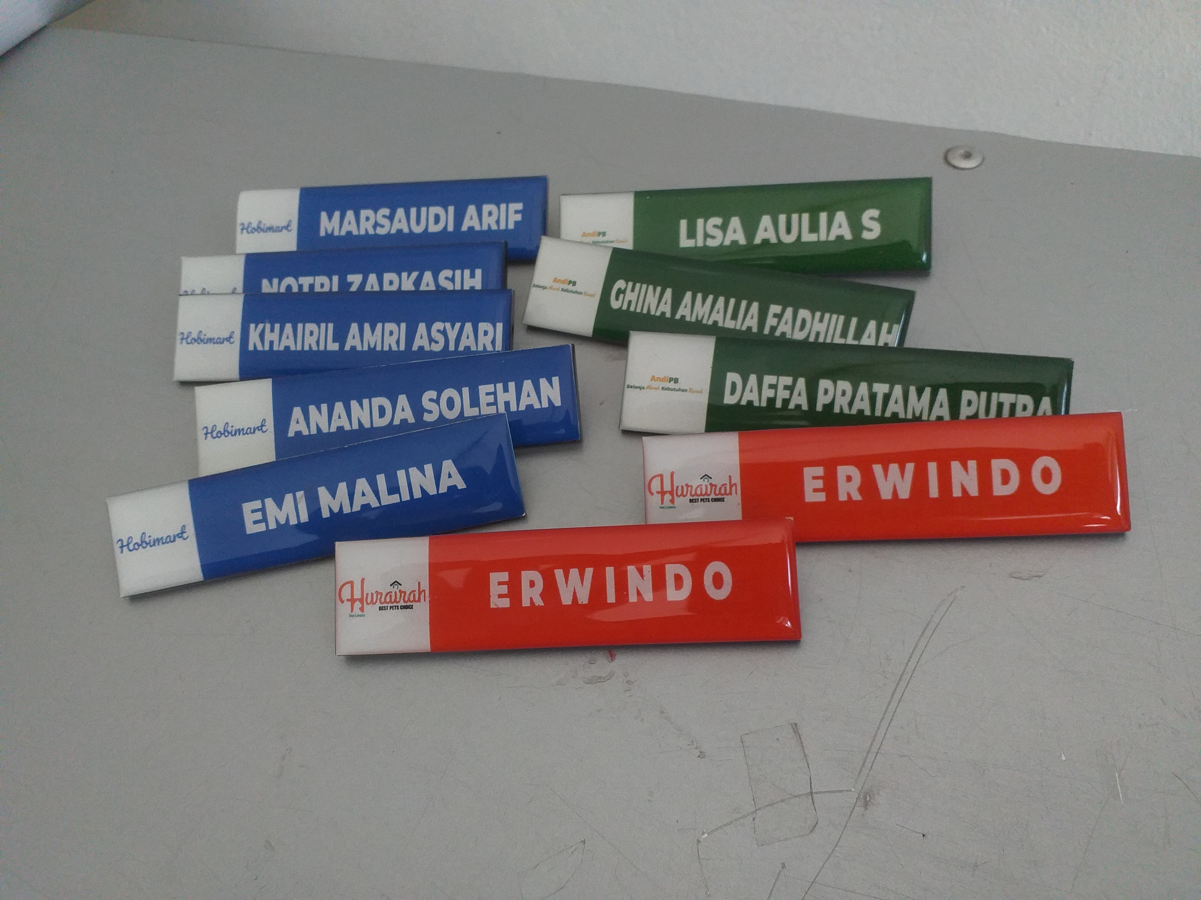 Nametag PVC