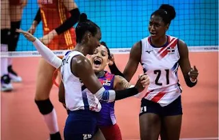 Reinas del Caribe celebran su victoria en el clasificatorio olímpico