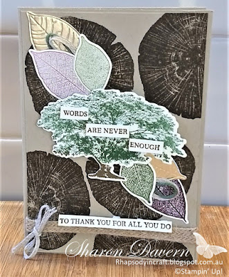 Rooted in Nature, Masculine cards, Male Cards, Thank you Cards, Thank you, Stampin' Up!, Rhapsodyincraft