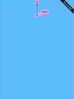 Gif with visual example of merging to update feature branch