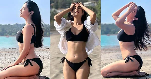 Sonal Chuahan black bikini sexy body