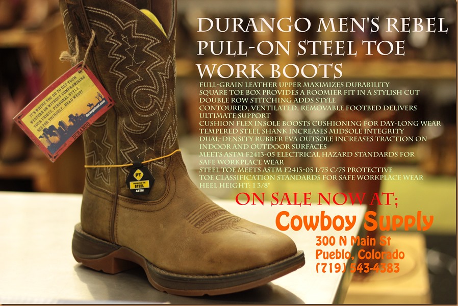 Cowboy Supply Durango Rebel boots