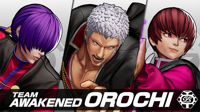El DLC con los personajes del Team AWAKENED OROCHI llegará a KOF XV en agosto
