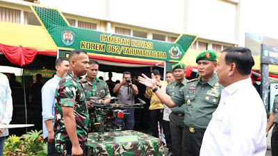    Menhan Prabowo Serahkan Bantuan 100 Sepeda Motor Untuk Babinsa Di Jabar  