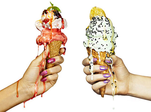 ice cream series by Johnathon Kambouris