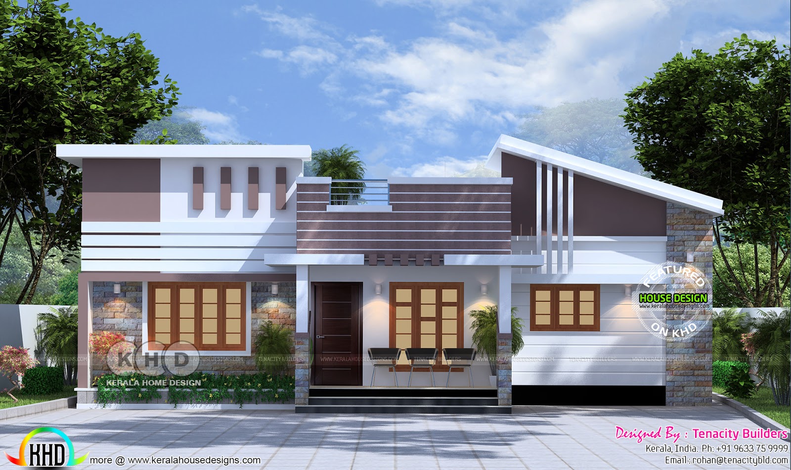  Plan  Elevation  of upcoming home  in Kerala  Kerala  home  