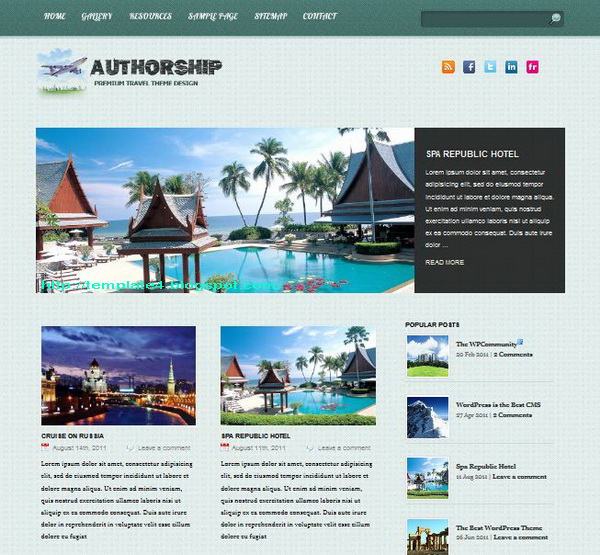 AuthorShip WordPress Theme