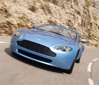 aston martin blue