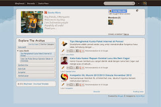 Download Template Twitter By Santa Mars