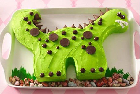  Birthday Cake on Children Birthday Cakes  Dinosaur Birthday Cake