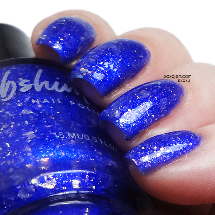 xoxoJen's swatch of KBShimmer Freeze the Day