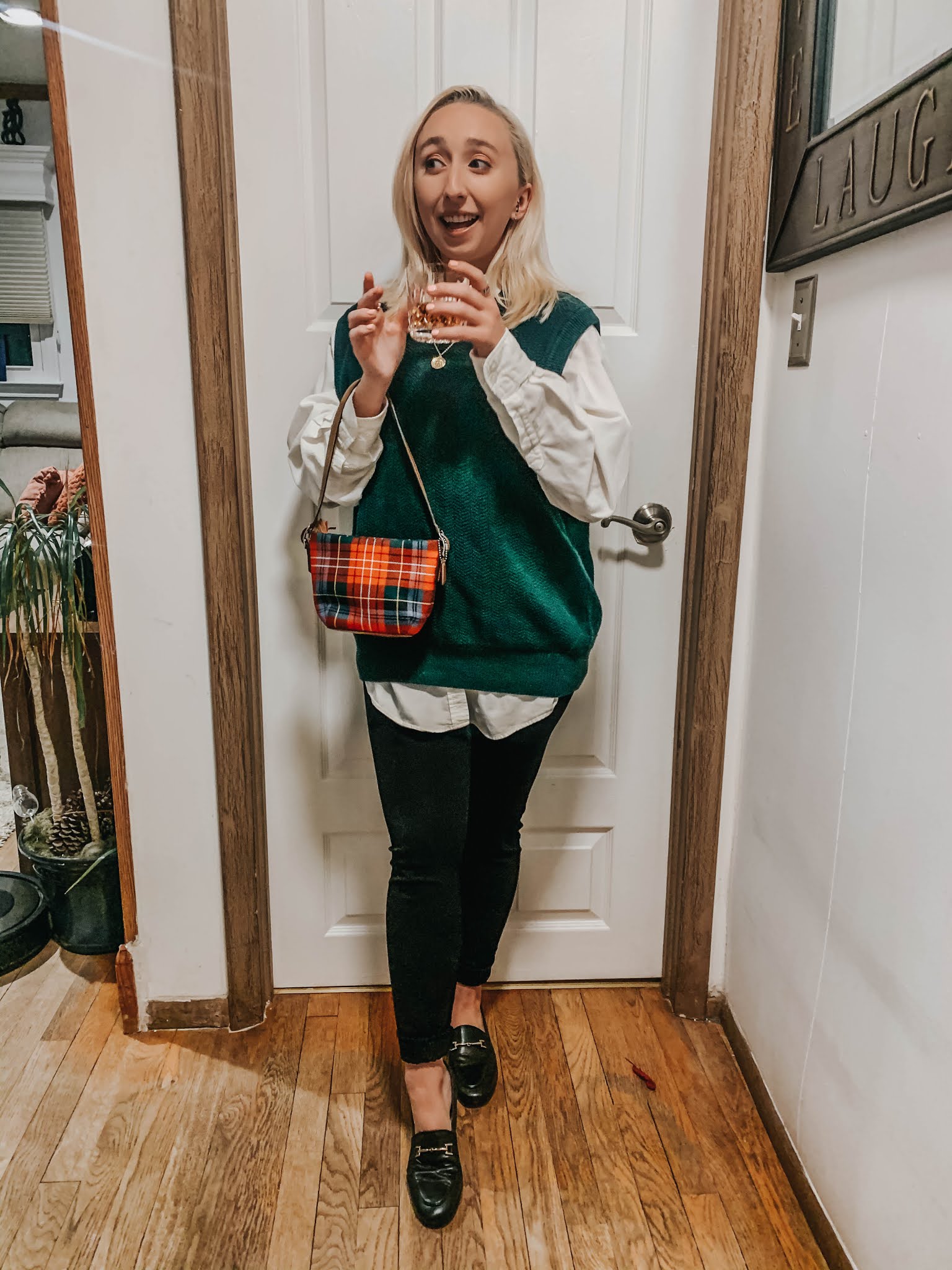 How I Style Thrift Finds: The Sweater Vest