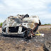 Minibus Tertabrak KA dan Terbakar di Desa Kalimeang Cirebon, 4 Orang Tewas