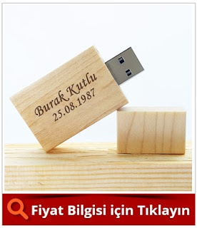 Kişiye Özel Ahşap USB Bellek