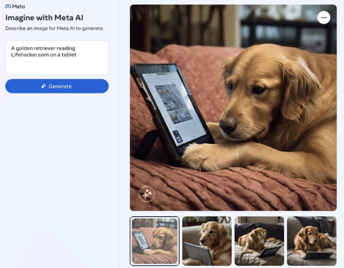 how Can Use Meta's New AI Image Generator